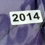 J. McLaughlin  Women’s Size S Purple Quilted Silk Ribbed Cotton Sweater Jacket Photo 8