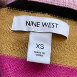 Nine West Metallic Striped Sweater Photo 3