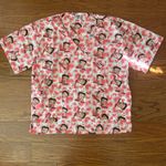 Betty Boop  Valentine's Heart Print Scrub Top Size 3XL XXXL Medical Dental Vet Photo 11