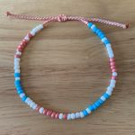 Handmade Anklet // Cotton Candy Photo 0