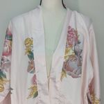 Weddingstar Womens Dressing Robe Floral Belted‎ S/M Pink Size M Photo 2