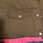 American Eagle Vintage reversible, vest, brown, and pink Photo 3