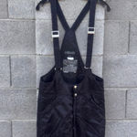 Head Vintage Black Ski Bob & Snow Bib Overalls Medium Photo 1