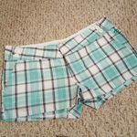 Mint Plaid Shorts Green Size undefined Photo 0