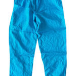 Turquoise‎ Windbreaker Track Pants Lightweight Sweatpants Large Unisex Blue Photo 0