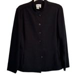 Coldwater Creek Women's Cap Collar $ Button Down Two Piece Pants Suit Polyester Photo 1