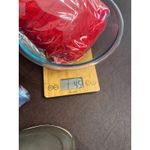 G.H. Bass & Co Red Cable Knit Wool Zip Sweater Women’s M Mock Neck Classic Size M Photo 9