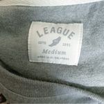 League Women's WI Badgers Gray Side Slit Crew Neck Pullover Sweatshirt M Size M Photo 3