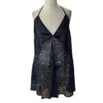 Target Auden Sexy Baby Doll Black Lace Negligee NEW WITH TAGS Size XL Photo 2