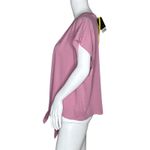 Crivit Shirt‎ Womens Large Pink Tie Front Casual Commute Workout Gym Athleisure Photo 2