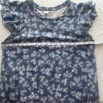 Gap Blue Floral Mini Dress Photo 5