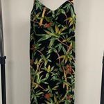 R & K Vintage  Floral Tropical Print Dress Size 12 Photo 0