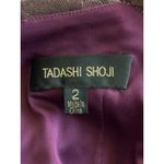 Tadashi Shoji Tadashi‎ Shoji Embroidered Illusion Yoke Lace Sheath Dress Blackberry Size 2 Photo 6