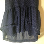 Tommy Hilfiger Tommy Girl Navy Indigo Peplum Tank Pattern Medium Photo 4