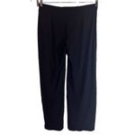 Eileen Fisher Women’s Pull On Elastic Waist Black Dress Pant Size Medium Photo 2