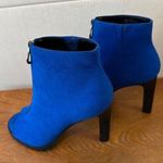 Bar III Dillard Suede Fabric Uppers Ankle Zip Up Boot Blue Size 7 Sku 2878 EUC Photo 11