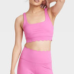 JoyLab Scalloped Workout Set  Photo 0