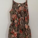 Miami Leopard Floral Romper Photo 1