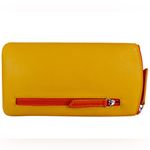 NWT ili New York Coin Purse Orange Photo 1