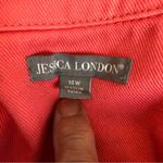 Jessica London Vintage Pink Coral Denim 2 Piece Set Jacket & Jeans Size 12-14 Photo 7