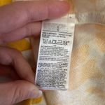 Old Navy Old Navy Yellow Floral Linen Blend Mini Dress L Adjustable Straps Sundress Photo 5