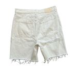 GRLFRND Quinn High Rise 90's Boyfriend Short | Distressed Kelso Dunes White | 30 Photo 3