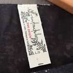 Free People Intimately Dessa Bodysuit Floral Printed Pintuck Black Top Size L Photo 10