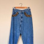 Vintage Y2K Crazy Larry Blue Mom Jeans Womens 10 Animal Print Detail Fall Denim Photo 10