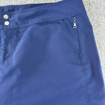 Emerald 78 Womens 20W Navy Blue Shorts Golf‎ Casual Cargo Zipper Pockets Active Photo 5