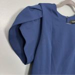 Liverpool NWT  Tulip Sleeve Sheath Dress Navy Blue Women’s 10 Photo 3
