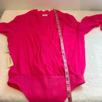 Babaton ‎ Ambrose neon fuchsia bodysuit size S Photo 11