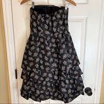 Rebecca Taylor  Silk Strapless Dress Built in Support‎ Size 6 Formal Dressy. Photo 1