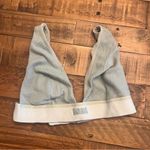 SKIMS ‎ Cotton-Blend Plunge Bralette Photo 1