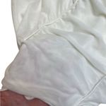 Anthropologie NWT mock neck mesh White Sleeveless Tank Top asymmetrical trim Med Photo 8