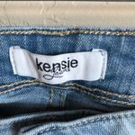 Kensie Kenzie Effortlessness Ankle Distressed Denim Jeans Photo 3