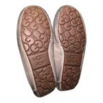 UGG  Ansley Suede Shearling Moccasin Slippers Gray Women’s Size 9 Photo 5