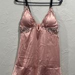 NWT Auden Silky Babydoll Pink Nightie With Thong Size S Photo 0