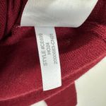 J.Crew Carolyn Embellished Fitted Crewneck Sweater Merino Wool Burgundy M NWT Photo 7