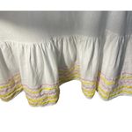 Lisa‎ Marie Fernandez x Target Women's Dress Boho Spanish Ric Rac Trim Large White Photo 4