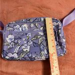 Vera Bradley  Lavender Floral Crossbody Bag Adjustable Strap Photo 1