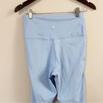 Nike  Women's 7/8 Yoga Training Tight Size Medium CU5360-436 NEW Light Blue Photo 7