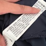 ZARA NWT Cut Out Side Slit SatinNavy Blue Maxi Dress XL Photo 5