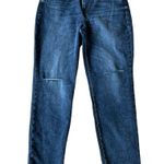 Old Navy NWOT High-Waisted O.G. Straight Ripped Cut-Off Jeans Photo 6