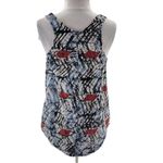 Osei Duro linen abstract print tank top sz S Photo 2