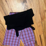 SO Plaid  Pants & Black Ribbed Tank Bundle | Size 3 & Small Photo 3