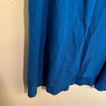 Chico's Chico’s Open Front Short Sleeve Cardigan Blue Photo 5