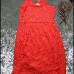 Nordstrom Threads & States Satin Red Leopard Print Slip Dress Photo 8