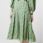 Sister Jane Cherish Green Floral Midi Dress size small‎ no belt cottagecore boho Photo 0