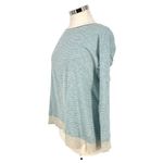 margaret o'leary  Blue Gray Striped Sweater Long Sleeve Size XS Photo 2