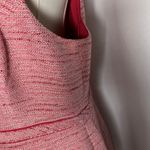 White House | Black Market Pink Tweed Sleeveless Dress Size 14 Career Photo 5